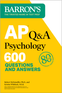 Cover image: AP Q&A Psychology: 600 Questions and Answers 2nd edition 9781506288017
