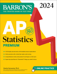 Cover image: AP Statistics Premium, 2024: 9 Practice Tests + Comprehensive Review + Online Practice 9781506288147