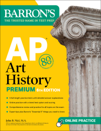 Cover image: AP Art History Premium: 5 Practice Tests   Comprehensive Review   Online Practice 6th edition 9781506288185