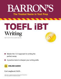 Cover image: TOEFL iBT Writing (with online audio) 9781506270715