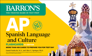 Cover image: AP Spanish Language and Culture Flashcards, Fourth Edition: Up-to-Date Review and Practice