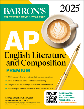 Cover image: AP English Literature and Composition Premium, 2025: Prep Book with 8 Practice Tests + Comprehensive Review + Online Practice 9781506291833