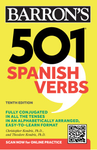 Cover image: 501 Spanish Verbs 10th edition 9781506293561