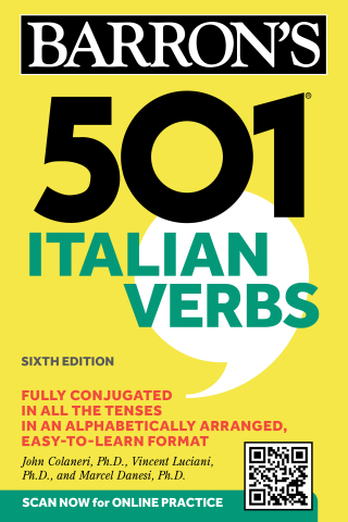 Cover image: 501 Italian Verbs, Sixth Edition 9781506293622