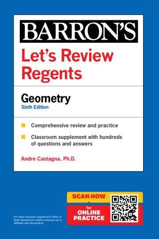Cover image: Let's Review Regents: Geometry 6th edition 9781506296470