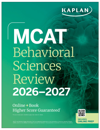 Cover image: MCAT Behavioral Sciences Review 2026-2027 9781506297361