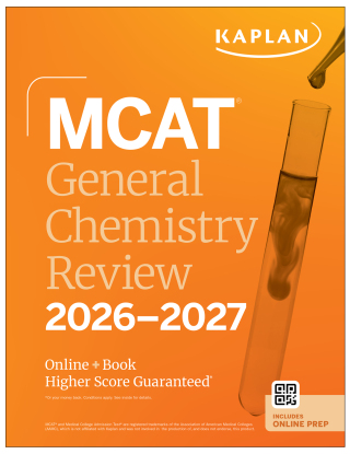 Cover image: MCAT General Chemistry Review 2026-2027 9781506297453