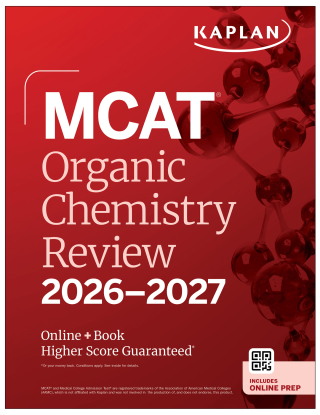 Cover image: MCAT Organic Chemistry Review 2026-2027 9781506297477