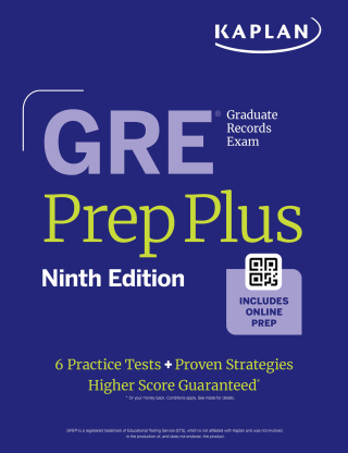 Cover image: GRE Prep Plus, Ninth Edition 9781506293899