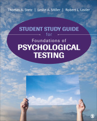 表紙画像: Student Study Guide for Foundations of Psychological Testing 1st edition 9781506308050