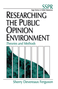 Cover image: Researching the Public Opinion Environment 1st edition 9780761915317
