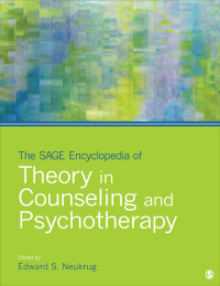 Imagen de portada: The SAGE Encyclopedia of Theory in Counseling and Psychotherapy 1st edition 9781452274126