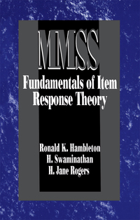 表紙画像: Fundamentals of Item Response Theory 1st edition 9780803936478