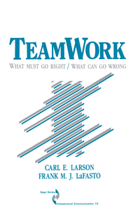 Omslagafbeelding: Teamwork 1st edition 9780803932906