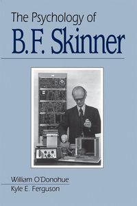 Imagen de portada: The Psychology of B F Skinner 1st edition 9780761917595