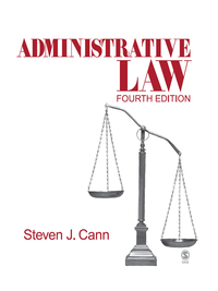 Titelbild: Administrative Law 4th edition 9781412913966