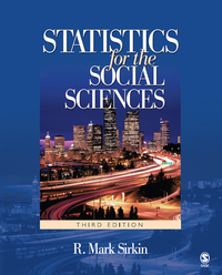 Cover image: Statistics for the Social Sciences 3rd edition 9781412905466