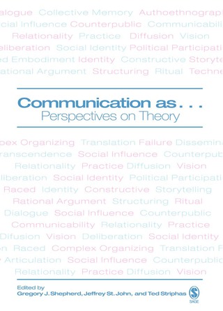 Titelbild: Communication as … Perspectives on Theory 1st edition 9781412906579