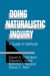 Imagen de portada: Doing Naturalistic Inquiry 1st edition 9780803949386