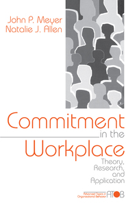 صورة الغلاف: Commitment in the Workplace 1st edition 9780761901051