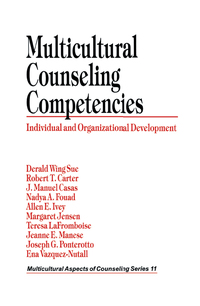 Imagen de portada: Multicultural Counseling Competencies 1st edition 9780803971301