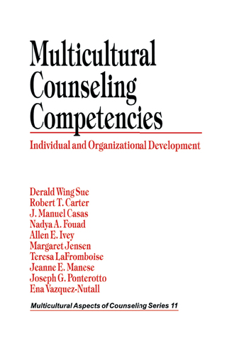 Cover image: Multicultural Counseling Competencies 1st edition 9780803971301
