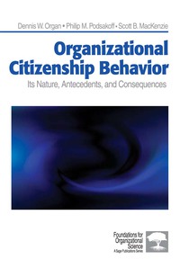 Cover image: Organizational Citizenship Behavior 1st edition 9780761929956