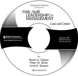 Cover image: Public Health Leadership and Management 1st edition 9780761923183