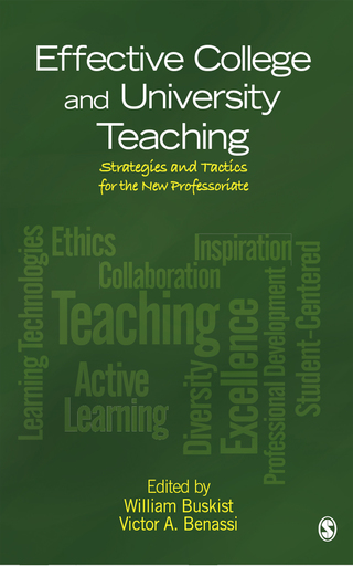 Cover image: Effective College and University Teaching 1st edition 9781412996075