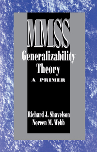 Titelbild: Generalizability Theory 1st edition 9780803937451
