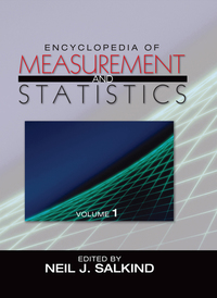 صورة الغلاف: Encyclopedia of Measurement and Statistics 1st edition 9781412916110