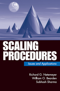 Omslagafbeelding: Scaling Procedures 1st edition 9780761920267