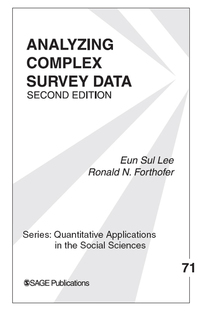 Cover image: Analyzing Complex Survey Data 2nd edition 9780761930389
