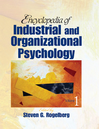 Omslagafbeelding: Encyclopedia of Industrial and Organizational Psychology 1st edition 9781412924702