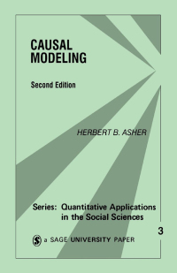 Cover image: Causal Modeling 1st edition 9780803906549