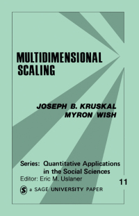 Cover image: Multidimensional Scaling 1st edition 9780803909403