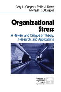 Imagen de portada: Organizational Stress 1st edition 9780761914815