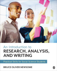 Imagen de portada: An Introduction to Research, Analysis, and Writing 1st edition 9781483352558