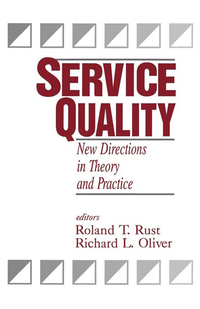 Cover image: Service Quality 1st edition 9780803949201
