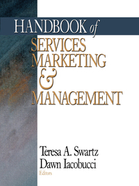 Cover image: Handbook of Services Marketing and Management 1st edition 9780761916123