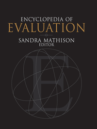 Imagen de portada: Encyclopedia of Evaluation 1st edition 9780761926092