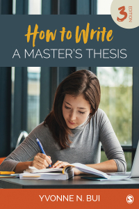 Titelbild: How to Write a Master′s Thesis 3rd edition 9781506336091