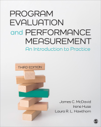Cover image: Program Evaluation and Performance Measurement 3rd edition 9781506337067