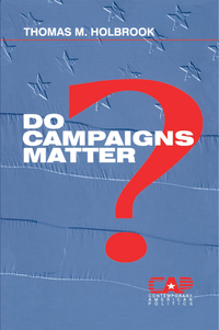 Imagen de portada: Do Campaigns Matter? 1st edition 9780803973459