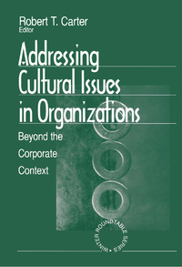 Imagen de portada: Addressing Cultural Issues in Organizations 1st edition 9780761905493