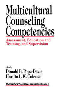 Cover image: Multicultural Counseling Competencies 1st edition 9780803972223