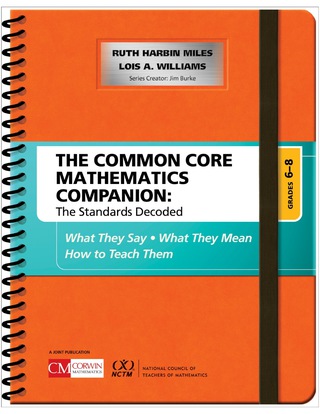 Cover image: The Common Core Mathematics Companion: The Standards Decoded, Grades 6-8 1st edition 9781506332192