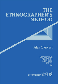 Omslagafbeelding: The Ethnographer′s Method 1st edition 9780761903949