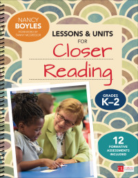 Imagen de portada: Lessons and Units for Closer Reading, Grades K-2 1st edition 9781506326467