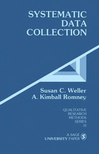 Cover image: Systematic Data Collection 1st edition 9780803930742